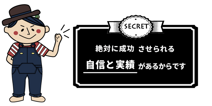成果報酬型で作れる理由